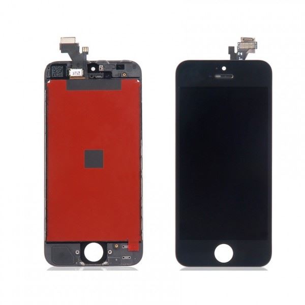 Ecran Iphone Tout Noir Mais Fonctionne Kit écran iPhone 5C - noir - vitre tactile + lcd - Phone-Online.fr